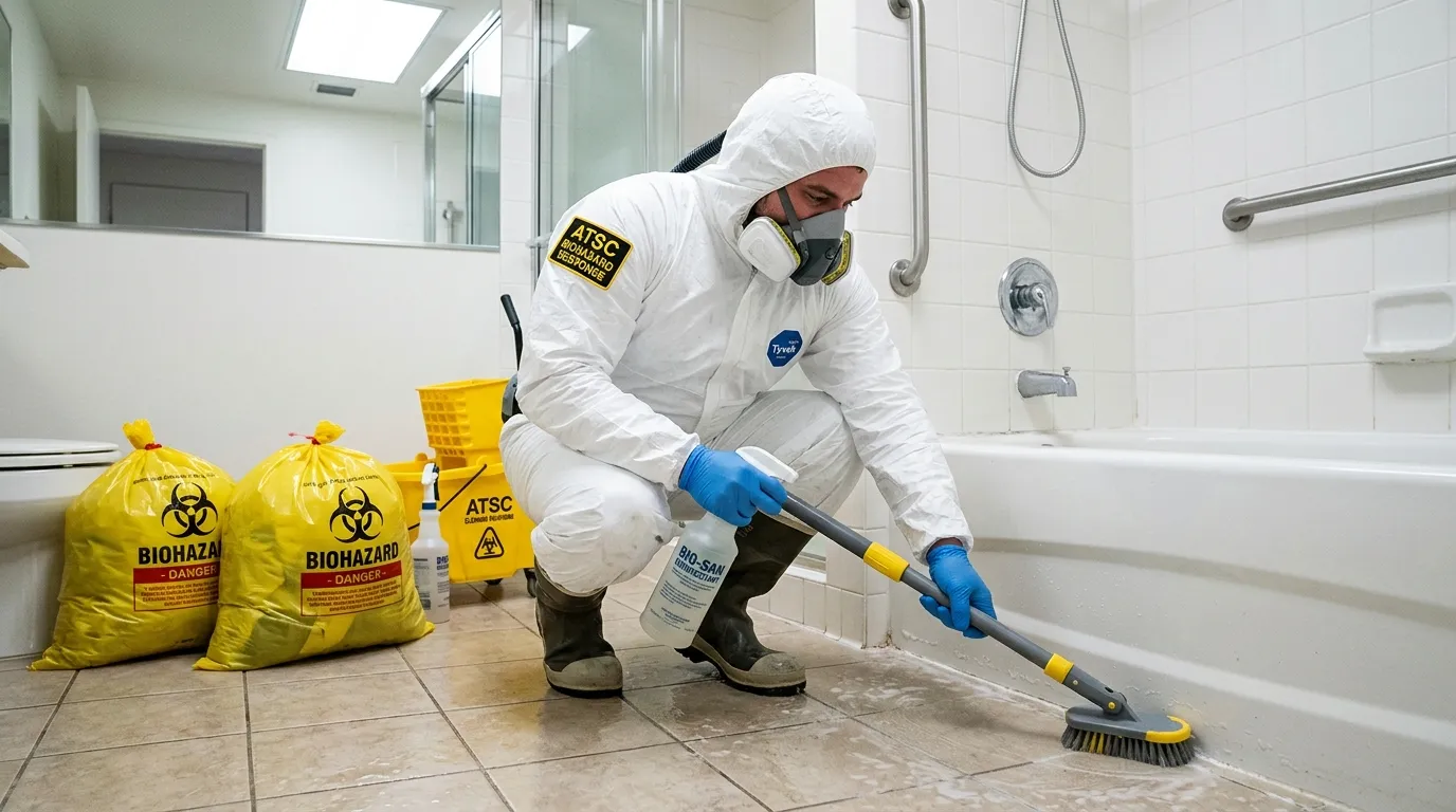 Decontamination equipment deployed for Blood Cleanup in Reservoir